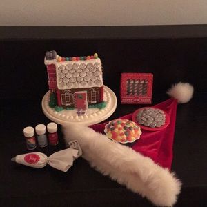 American Girl Holiday Gingerbread set